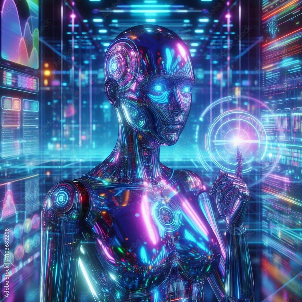 The Future of AI: A Technological Symphony in Color The Future of AI: A Technological Symphony in Color
