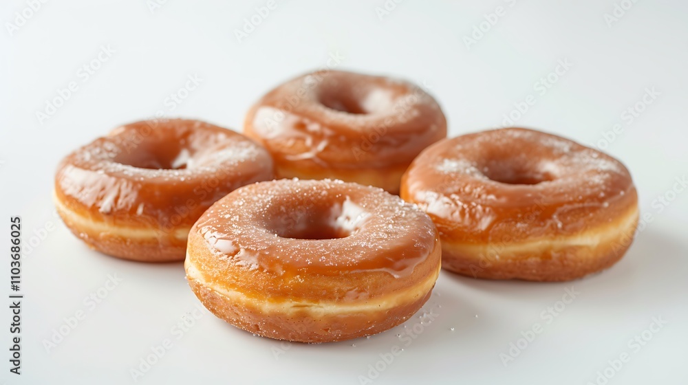 Delicious doughnuts dusted with icing sugar, golden and fluffy, ready to be enjoyed. Delicious doughnuts dusted with icing sugar, golden and fluffy, ready to be enjoyed.
