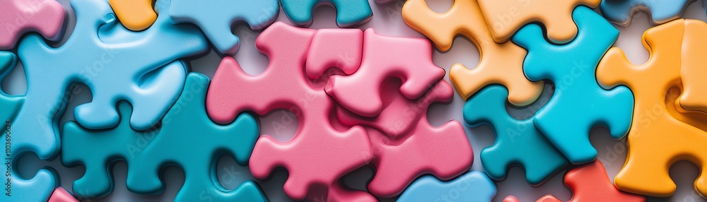 Colorful and fragmented brain puzzle blocks, symbolizing the obstacles and intricate nature of dyspraxia, with bright and bold hues Colorful and fragmented brain puzzle blocks, symbolizing the obstacles and intricate nature of dyspraxia, with bright and bold hues