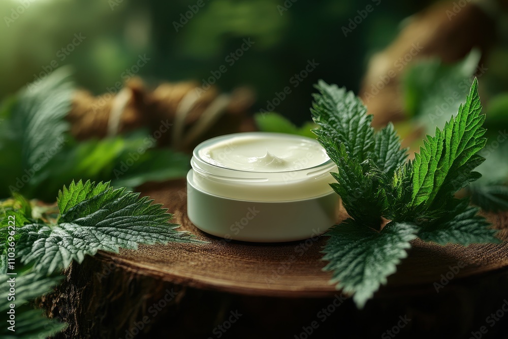 Organic moisturizer with nettle Organic moisturizer with nettle