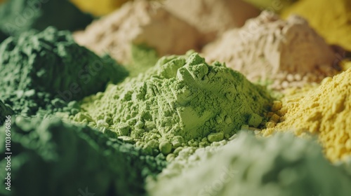 Plant-Based Protein Powder: Protein supplements made from peas, rice, or hemp, perfect for muscle building and recovery, offering a plant-powered alternative to animal protein.
 photo