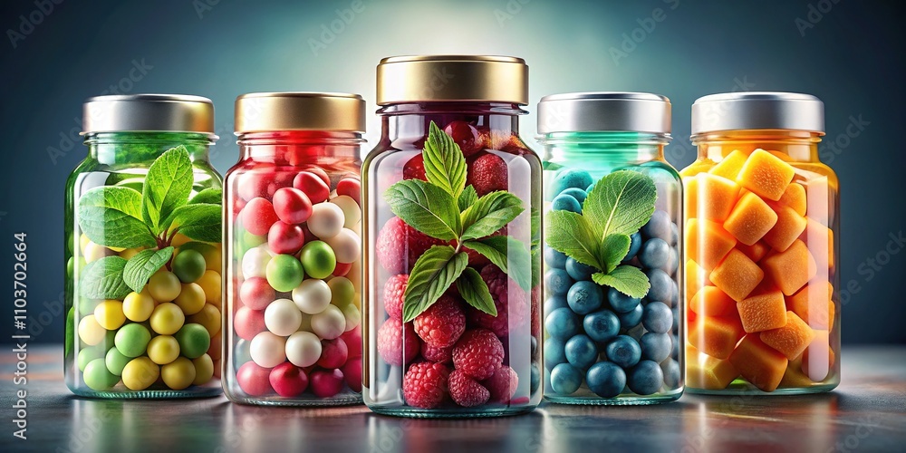 Urban Exploration Gums Mockup Realistic Packaging Design Urban Exploration Gums Mockup Realistic Packaging Design
