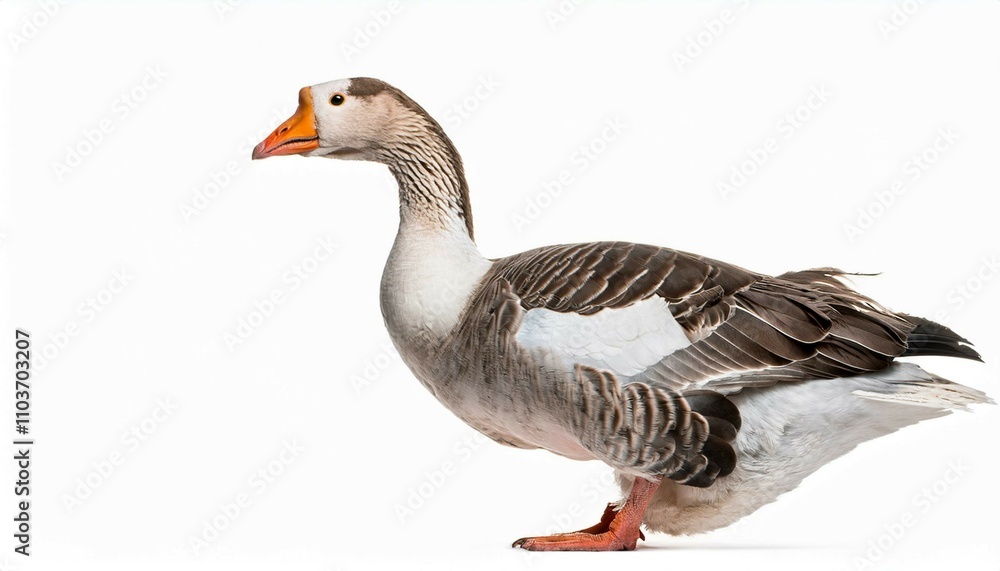 goose isolated on white goose isolated on white
