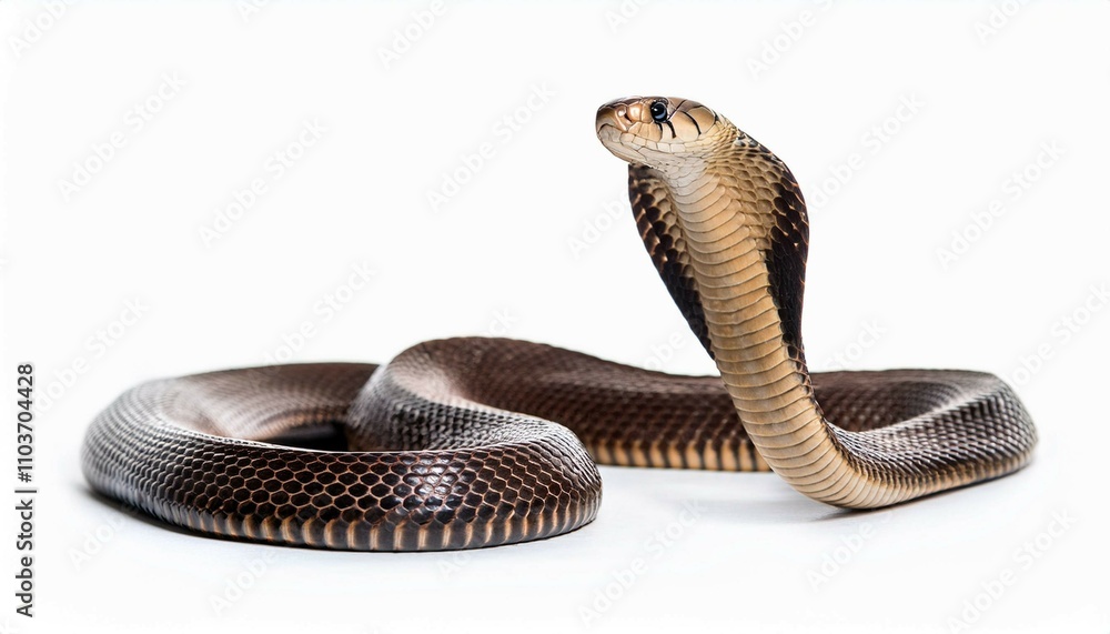 Fototapeta premium snake in front of background