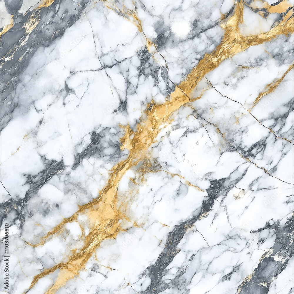 Elegant white marble with golden veining, creating a luxurious and sophisticated aesthetic. Elegant white marble with golden veining, creating a luxurious and sophisticated aesthetic.