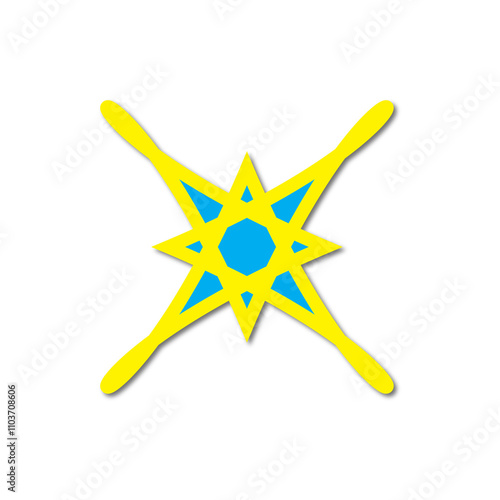 Set of flower logos. Collection. Modern design. Vector illustration with white background.
