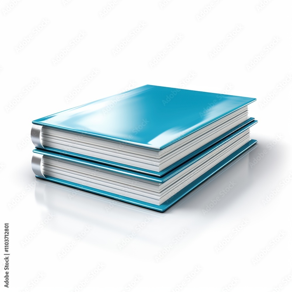 Stack of Modern Blue Books with Glossy Covers on a White Surface, Perfect for Education, Libraries, or Creative Design Projects Related to Learning and Reading Stack of Modern Blue Books with Glossy Covers on a White Surface, Perfect for Education, Libraries, or Creative Design Projects Related to Learning and Reading