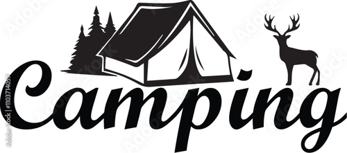 Camping SVG Design 