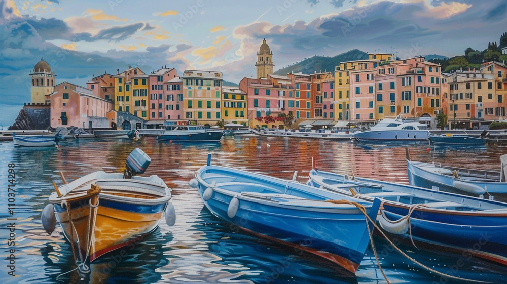 Fototapeta premium grand canal generated by AI technology