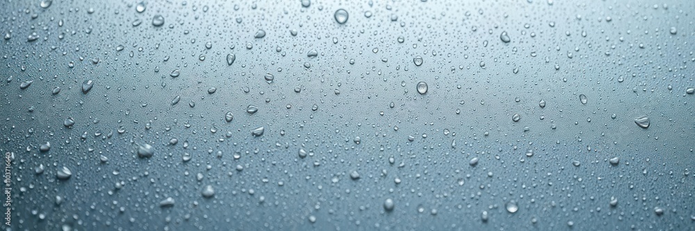 Close-up of water-drop texture on a surface, water, glossy