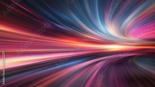 Dynamic flowing lines, a vibrant abstract background with colorful design