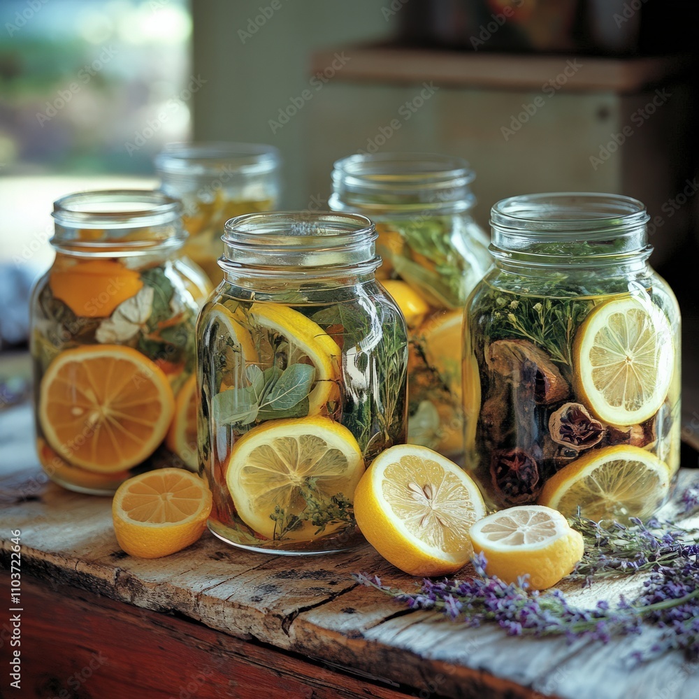 Here are some inspiring ideas for lemon and herbal infusions Here are some inspiring ideas for lemon and herbal infusions