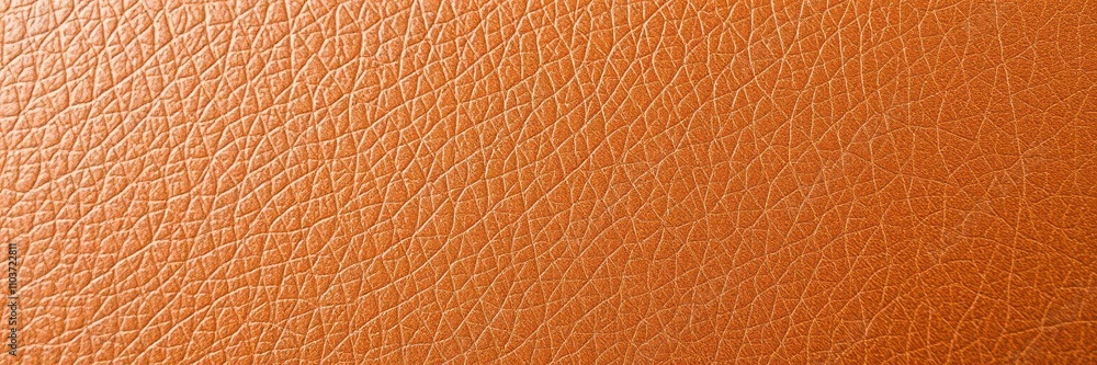 Close-up detail of a brown leather textured surface, leather, brown Close-up detail of a brown leather textured surface, leather, brown