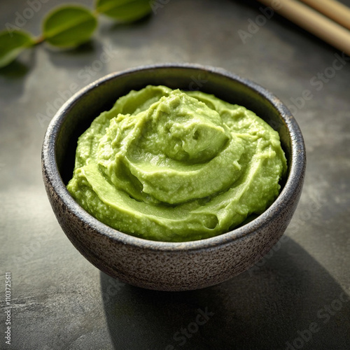 Wasabi in a bowl