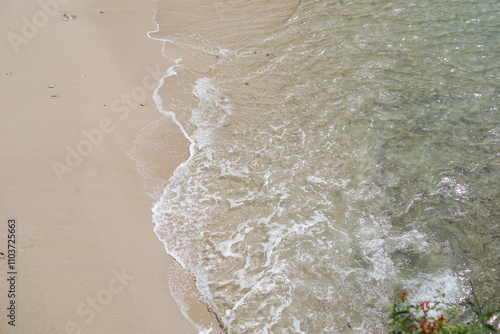 Waves of Gesing Beach Gunung Kidul photo