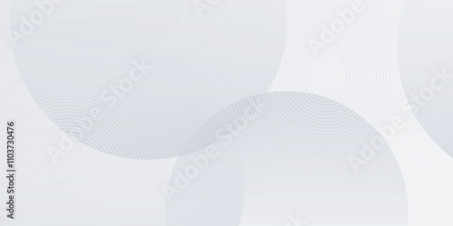 Abstract geometric background with soft white and gray gradient for high tech graphic business background. Template illustration design, web background, wallpaper, desktop, bubbles.