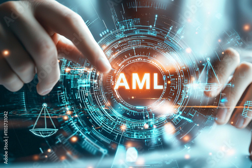 Ai generate technology for aml compliance digital transformation in business secure environment futuristic viewpoint innovation insights