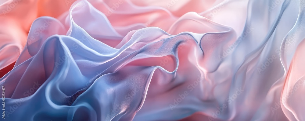 Obraz premium Elegant abstract backgrounds featuring flowing pastel tones and smooth textures, perfect for modern design and aesthetic projects