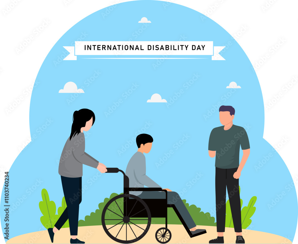 Fototapeta premium International disability day