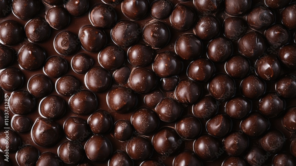 Processed collage of melted liquid chocolate texture. Background for banner, backdrop or texture for 3D mapping Processed collage of melted liquid chocolate texture. Background for banner, backdrop or texture for 3D mapping