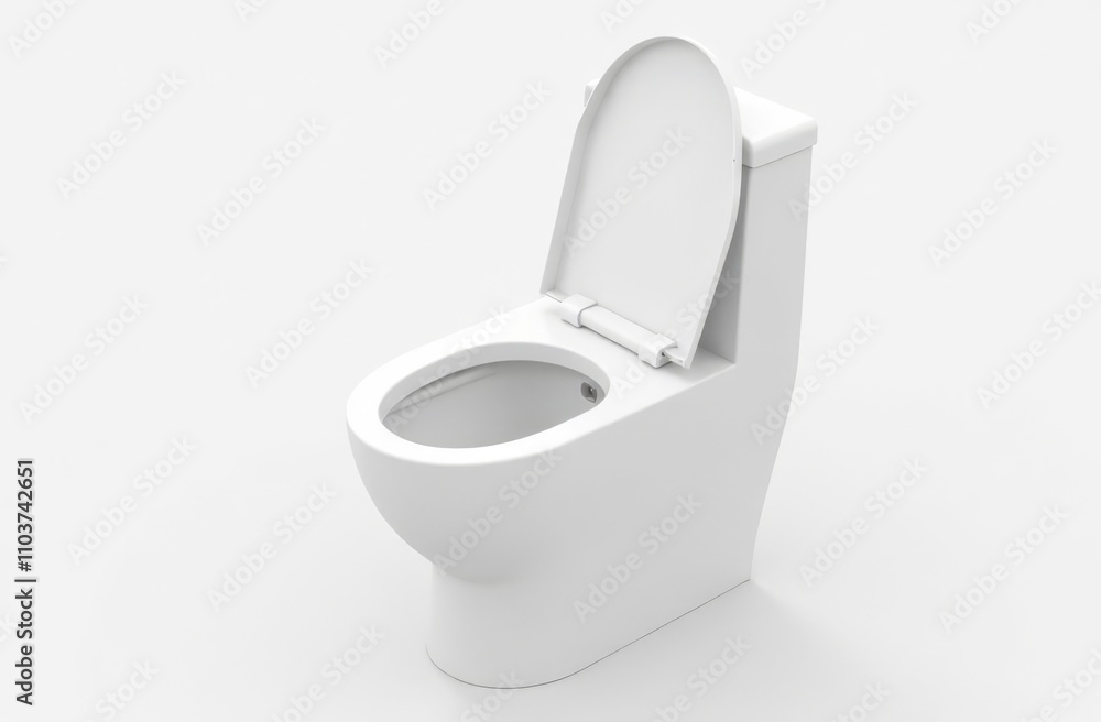 White toilet White toilet