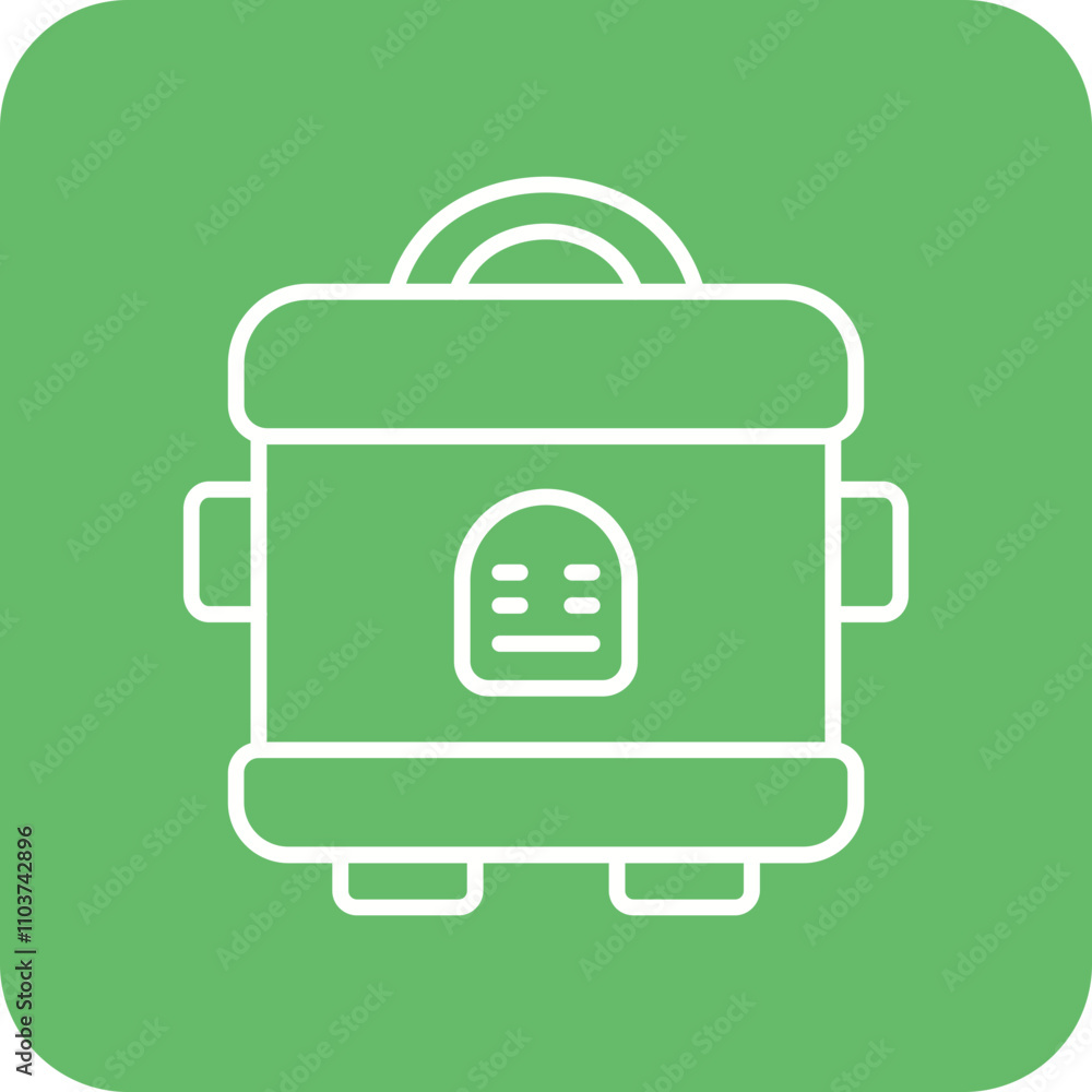 Obraz premium Rice cooker Icon