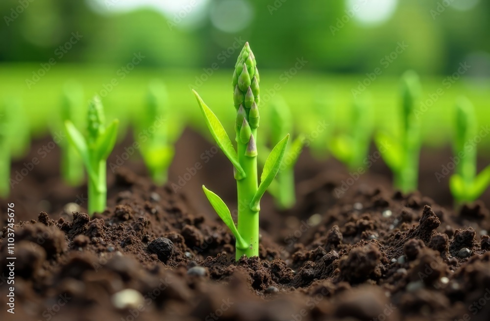 grass growing in soil grass growing in soil