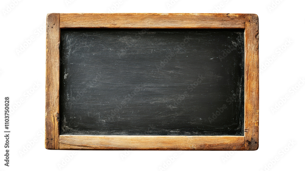 rustic wooden frame surrounds blank chalkboard, perfect for writing notes or drawings. Ideal for classrooms or creative spaces rustic wooden frame surrounds blank chalkboard, perfect for writing notes or drawings. Ideal for classrooms or creative spaces