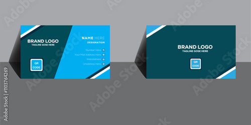 Clean and Elegant Business Card Design for Professionals