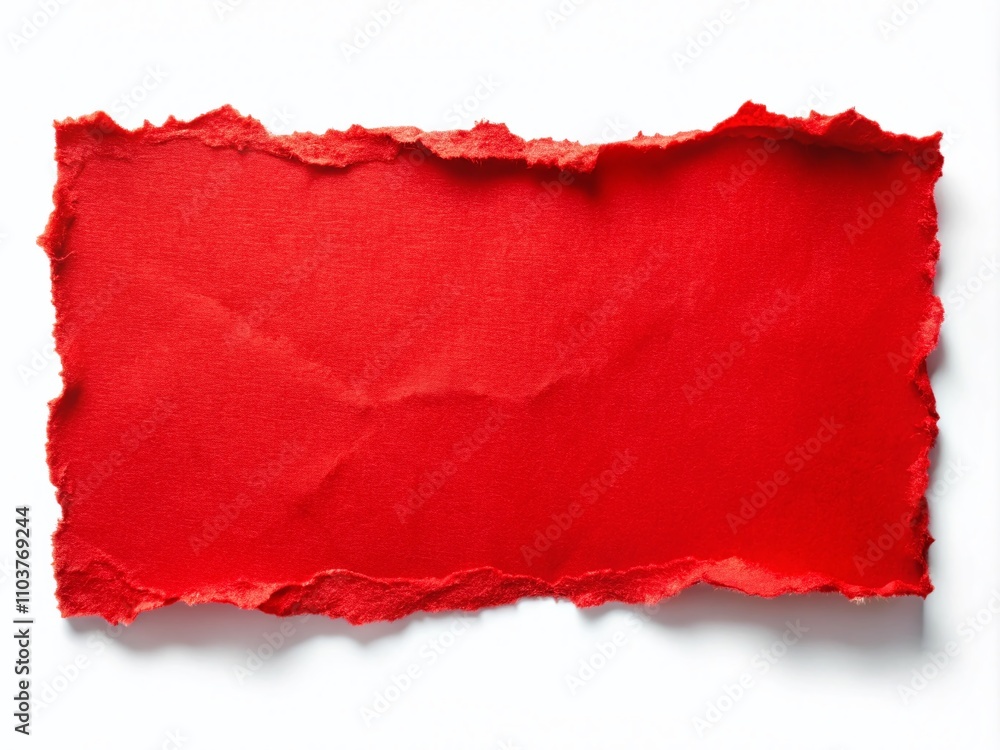 Red Ripped Paper Frame on Transparent Background for Creative Designs and Marketing Materials with Ample Copy Space for Text Placement Red Ripped Paper Frame on Transparent Background for Creative Designs and Marketing Materials with Ample Copy Space for Text Placement