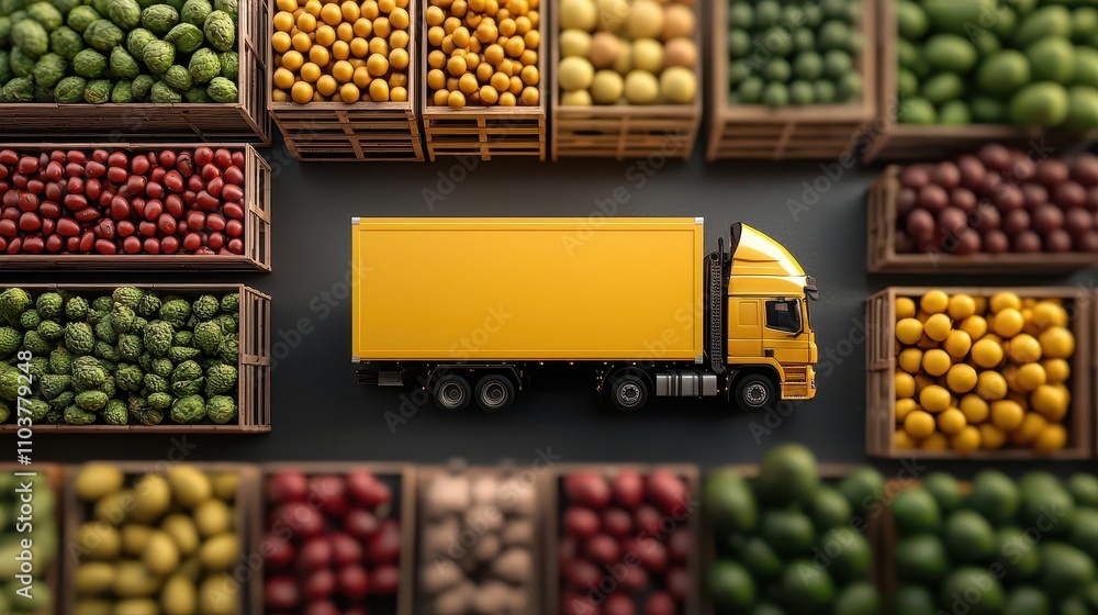 AIdriven logistics software optimizing food warehouse operations for faster stock turnover, AI logistics optimization, Efficient, smart, automated AIdriven logistics software optimizing food warehouse operations for faster stock turnover, AI logistics optimization, Efficient, smart, automated