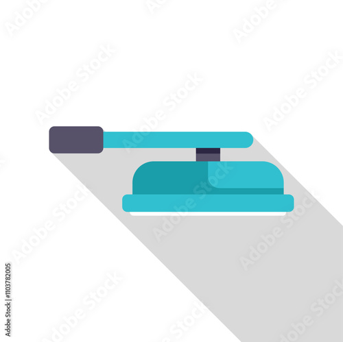 Hole puncher making holes in sheets of paper, office equipment for binding documents