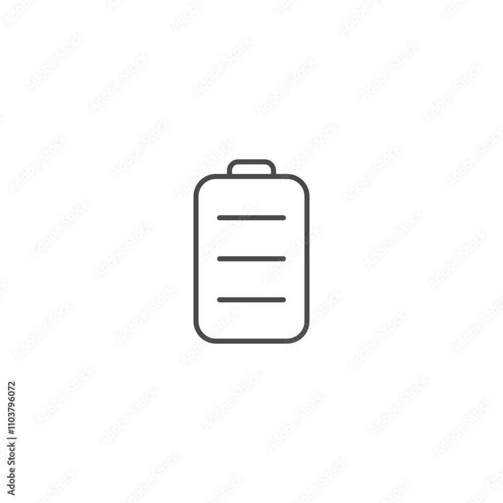 Battery icon template vector illustration Battery icon template vector illustration