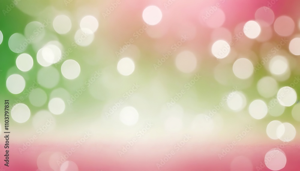 Obraz premium abstract bokeh background green and pink,circle, blur, blurred, bokeh, bubble, colourful, defocused, glowing, graphic, grey, 3