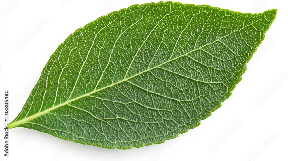 A close-up of a vibrant green leaf showcasing detailed veins and natural texture, perfect for botanical or eco-friendly designs.. A close-up of a vibrant green leaf showcasing detailed veins and natural texture, perfect for botanical or eco-friendly designs..