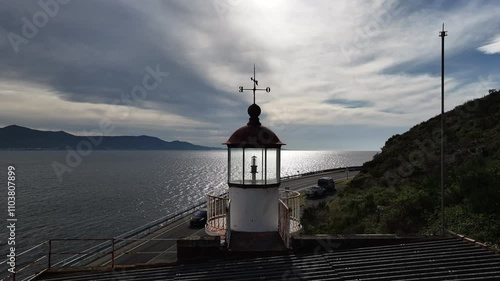 Faro de Rebordiño en Muros Galicia