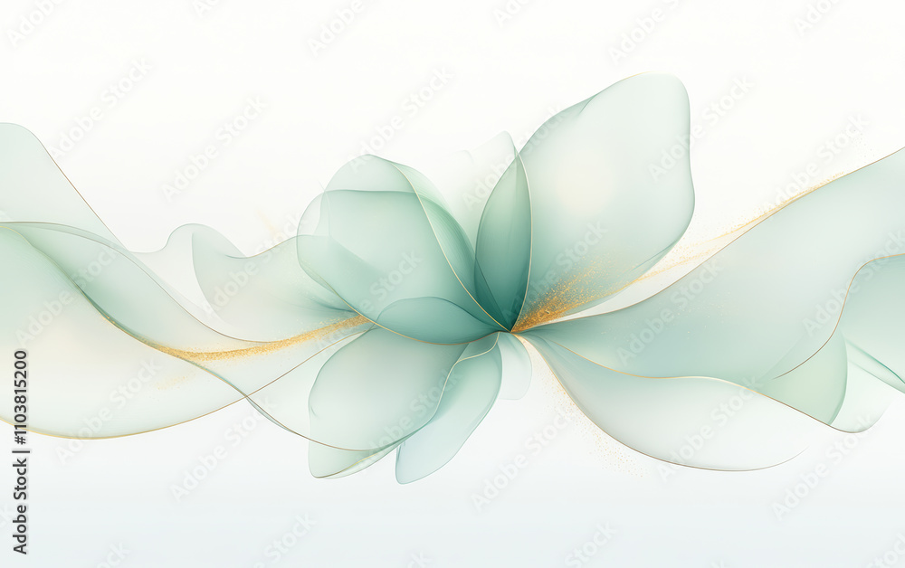 Fototapeta premium Vintage floral texture art background