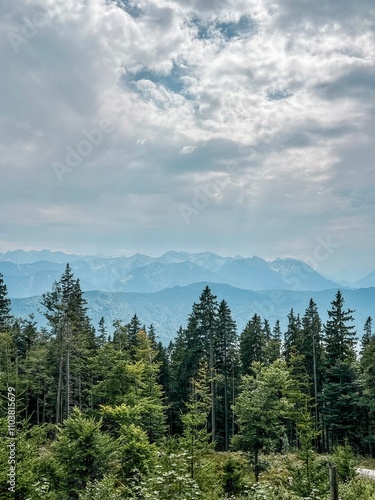 Bayrische Berglandschaft