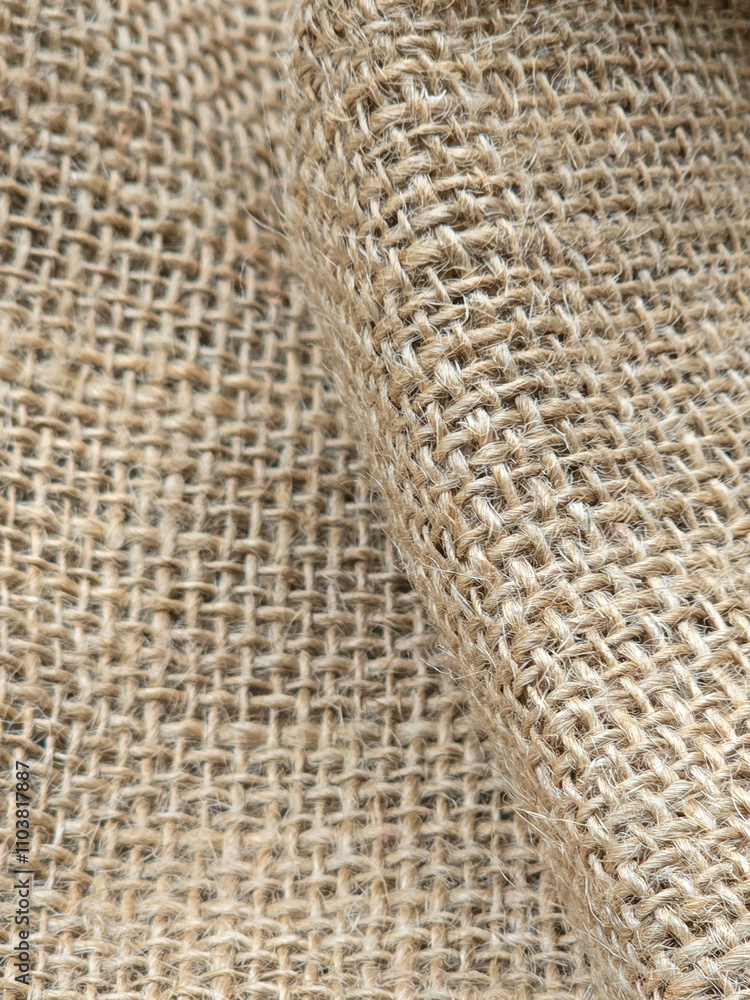 burlap - rough embossed texture of natural fabric close-up background burlap - rough embossed texture of natural fabric close-up background
