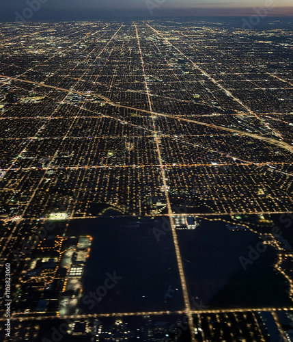 aerial view of a city