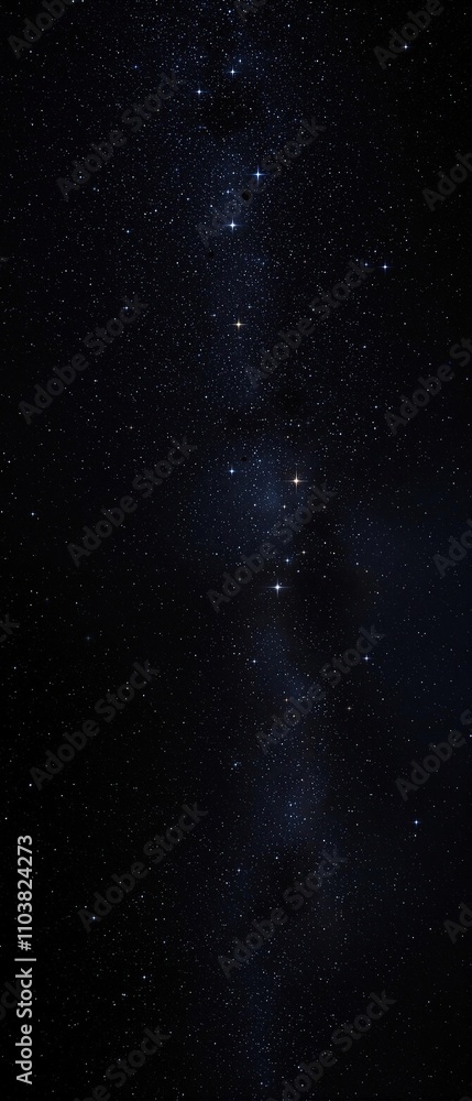 A serene night sky with a vast array of stars stretching across the horizon , cosmos, space A serene night sky with a vast array of stars stretching across the horizon , cosmos, space