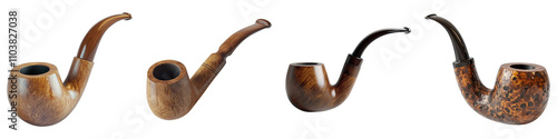 Wallpaper Mural Tobacco pipe isolated on transparent background, Set of Torontodigital.ca