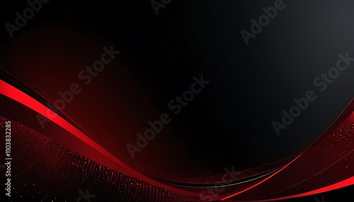 Red and Black Diagonal Shiny Lines Background,luxury banner gradient color shiny glowing line spot light dark design space background red black abstract 9