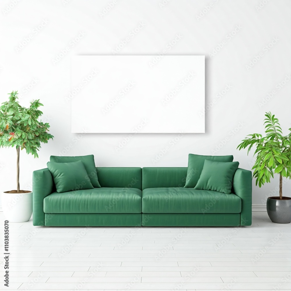 a bright living room interior with white empty wall a bright living room interior with white empty wall