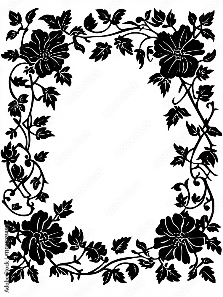 Flowers Frame Flowers Frame