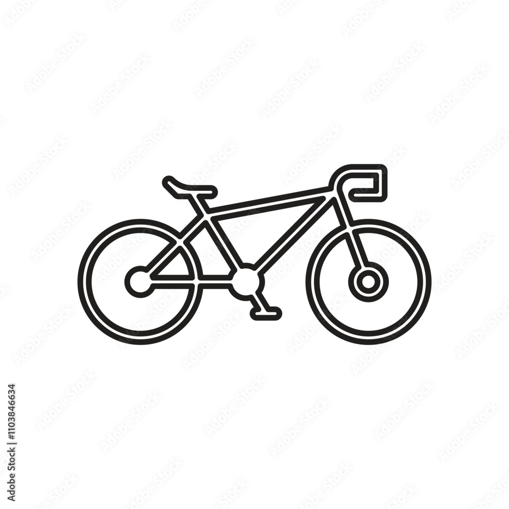 Fototapeta premium Bicycle Logo Template Icon