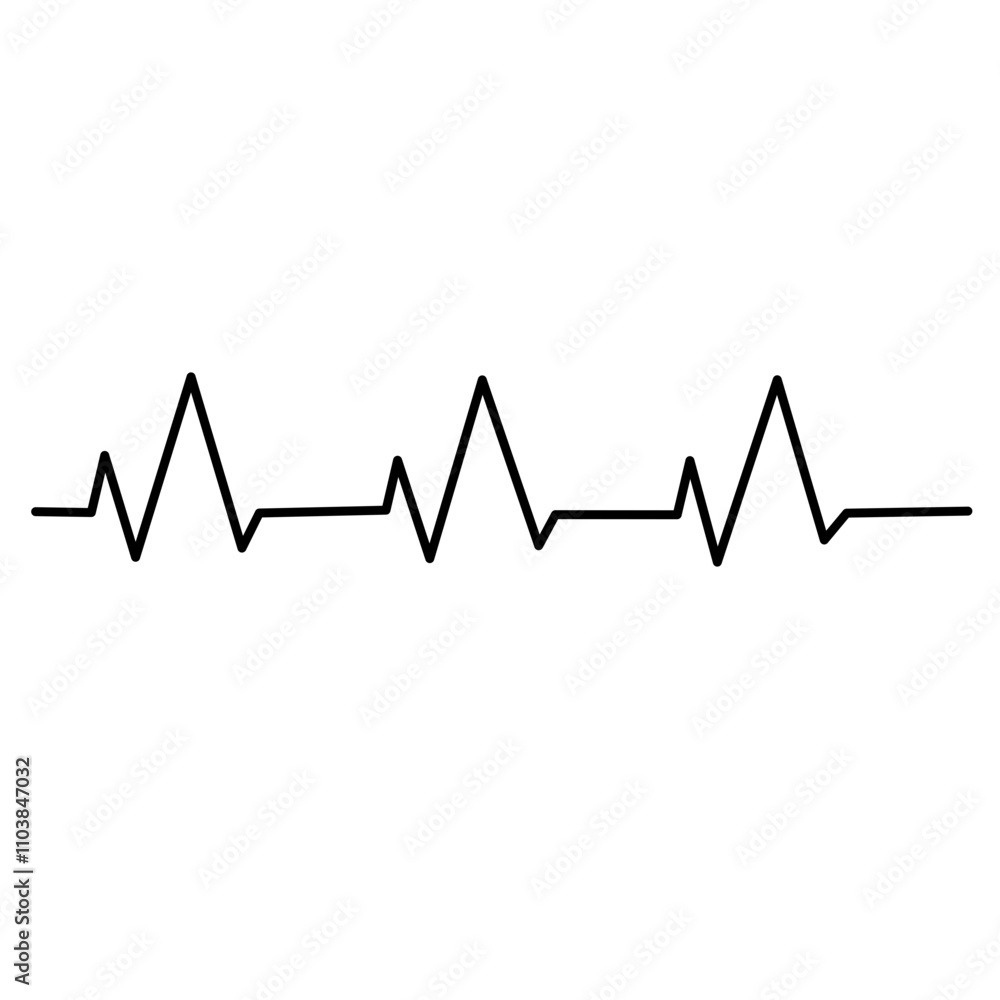 Heart beat line. Thin line vector of signs for infographic logo app development and website design. Heart rhythm Heart beat line. Thin line vector of signs for infographic logo app development and website design. Heart rhythm