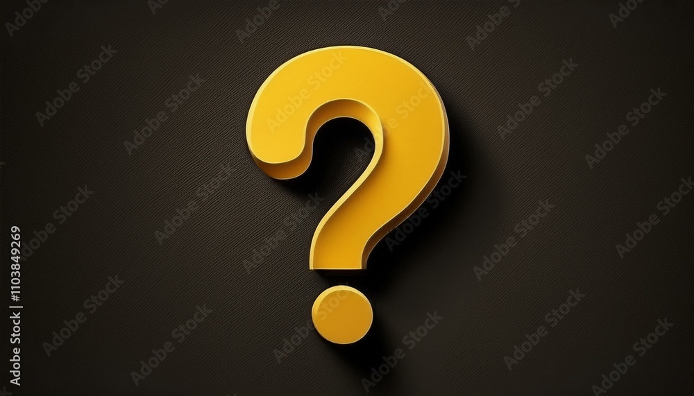 yellow large question mark on a black background ask digital illustration art 3d faq yellow large question mark on a black background ask digital illustration art 3d faq