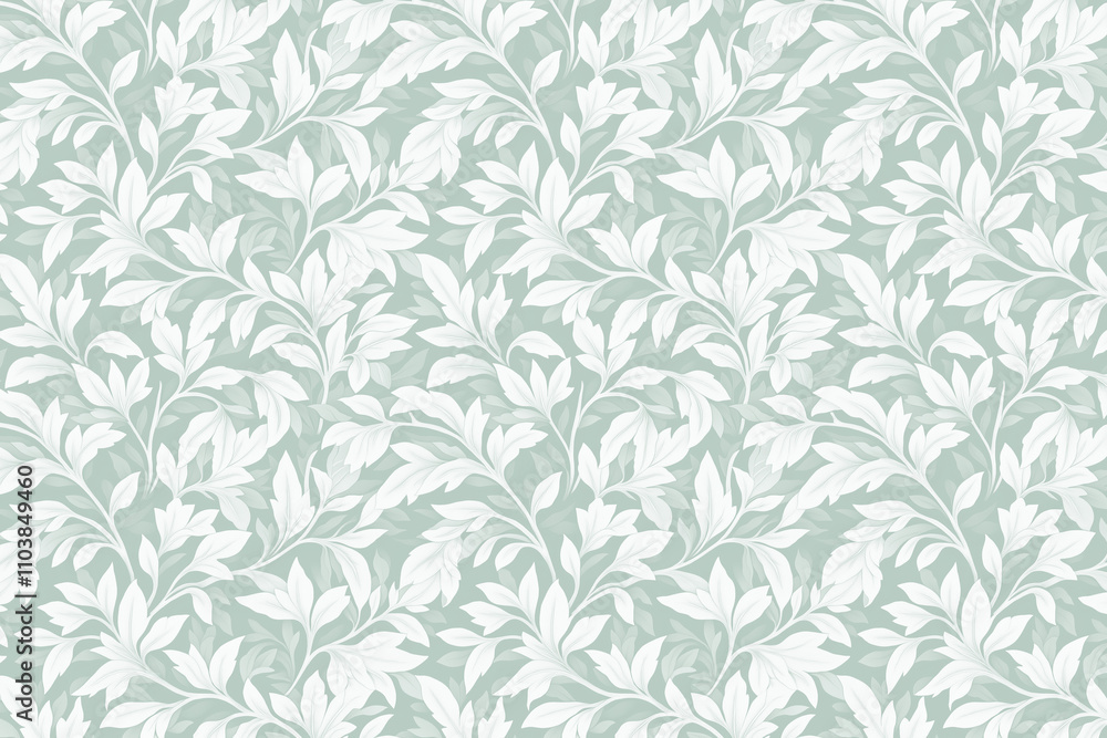 Toile pattern tapestry. Arts and crafts. Monochrome botanical pattern background. Created with Generative AI technology Toile pattern tapestry. Arts and crafts. Monochrome botanical pattern background. Created with Generative AI technology