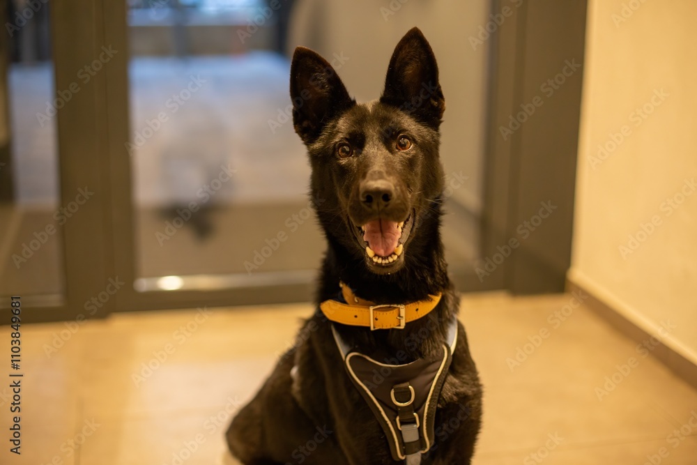 black dog